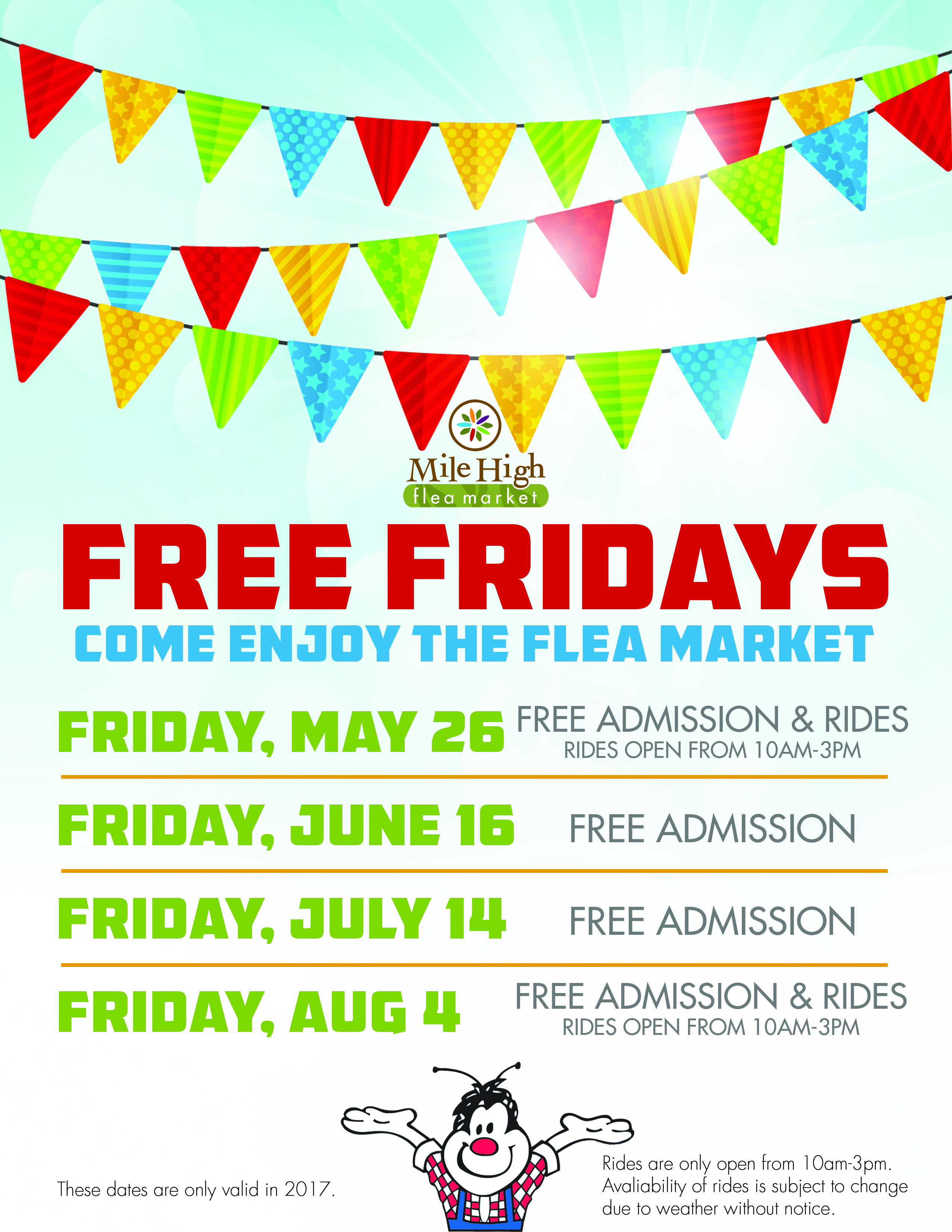Free Fridays Mile High Flea Market